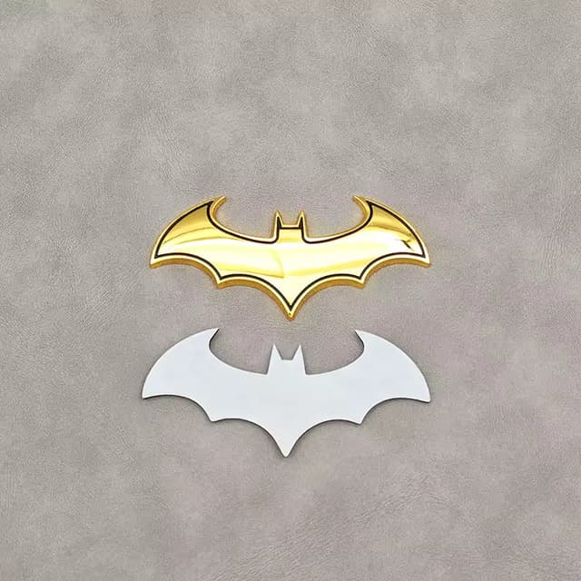 Gold Batman Decal