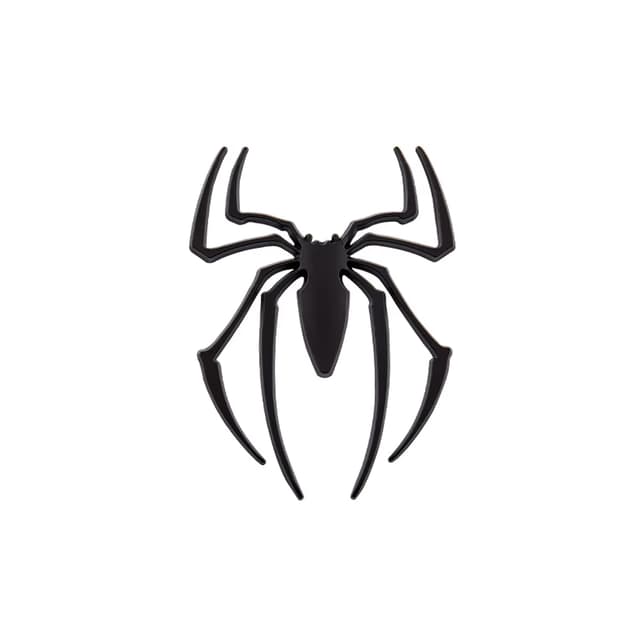 Black Spider Decal
